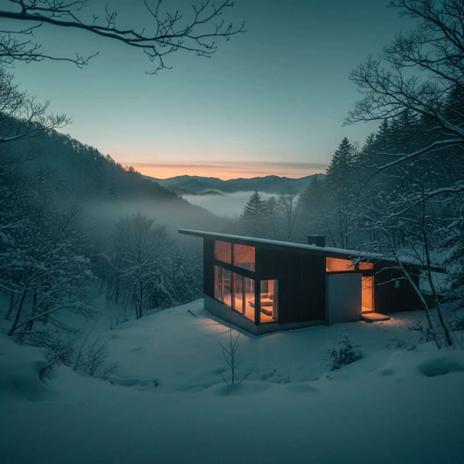 水上の全景